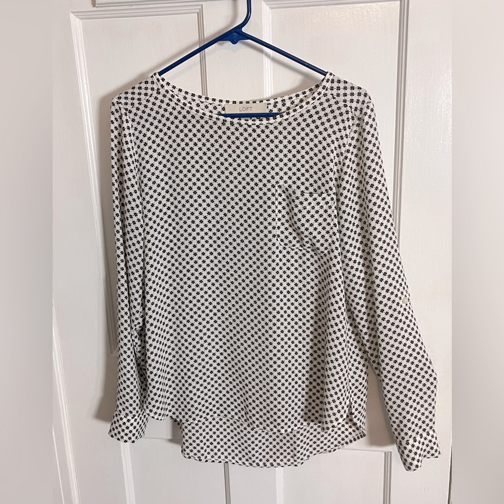 White loft blouse. Size small.